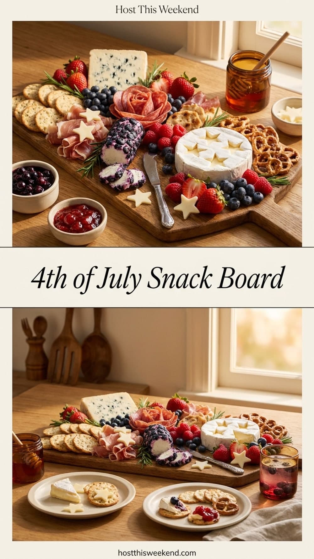 4th of July Snack Board
