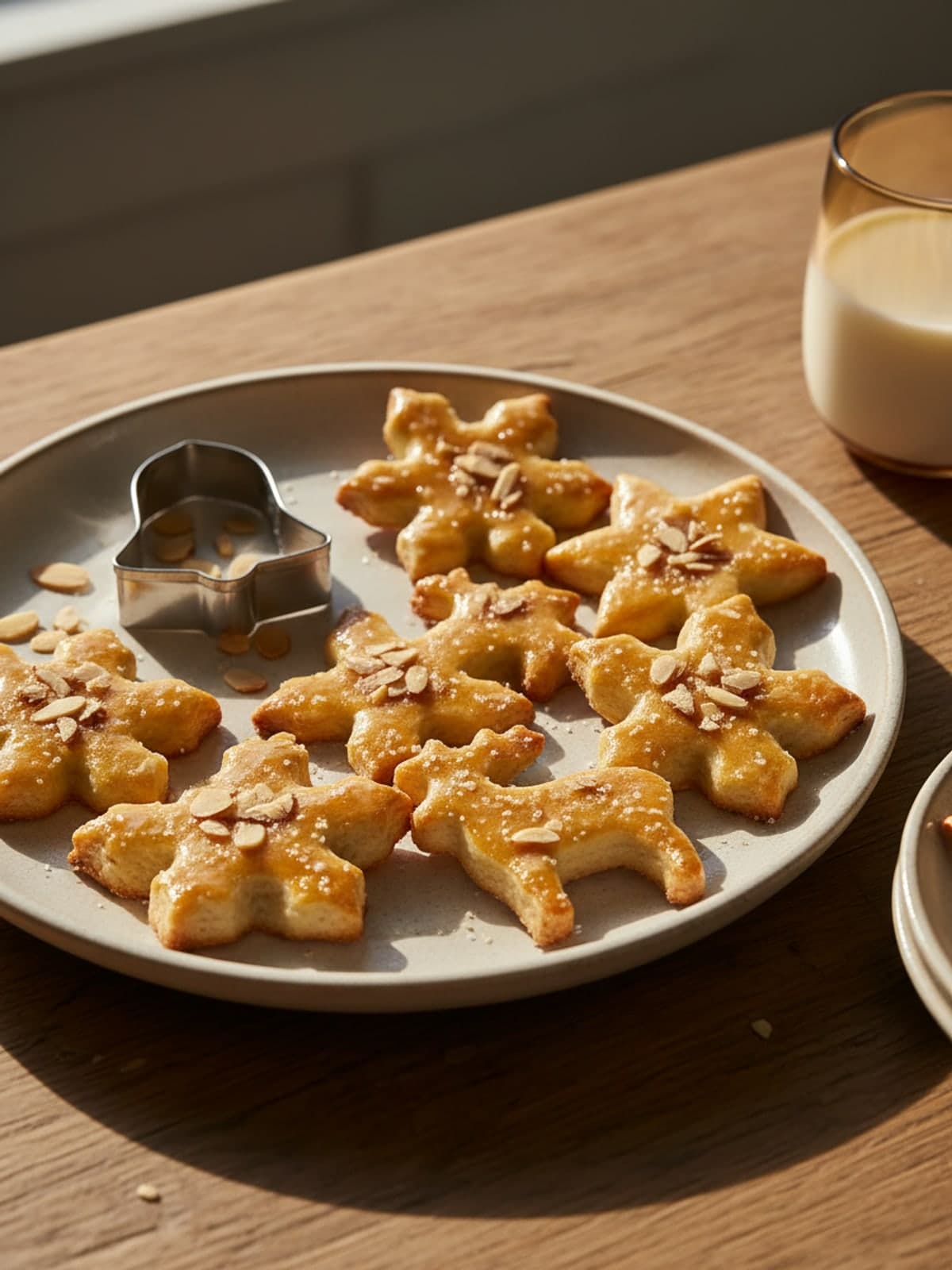 Reliable Almond Vanilla Christmas Cutouts: Roll and cut