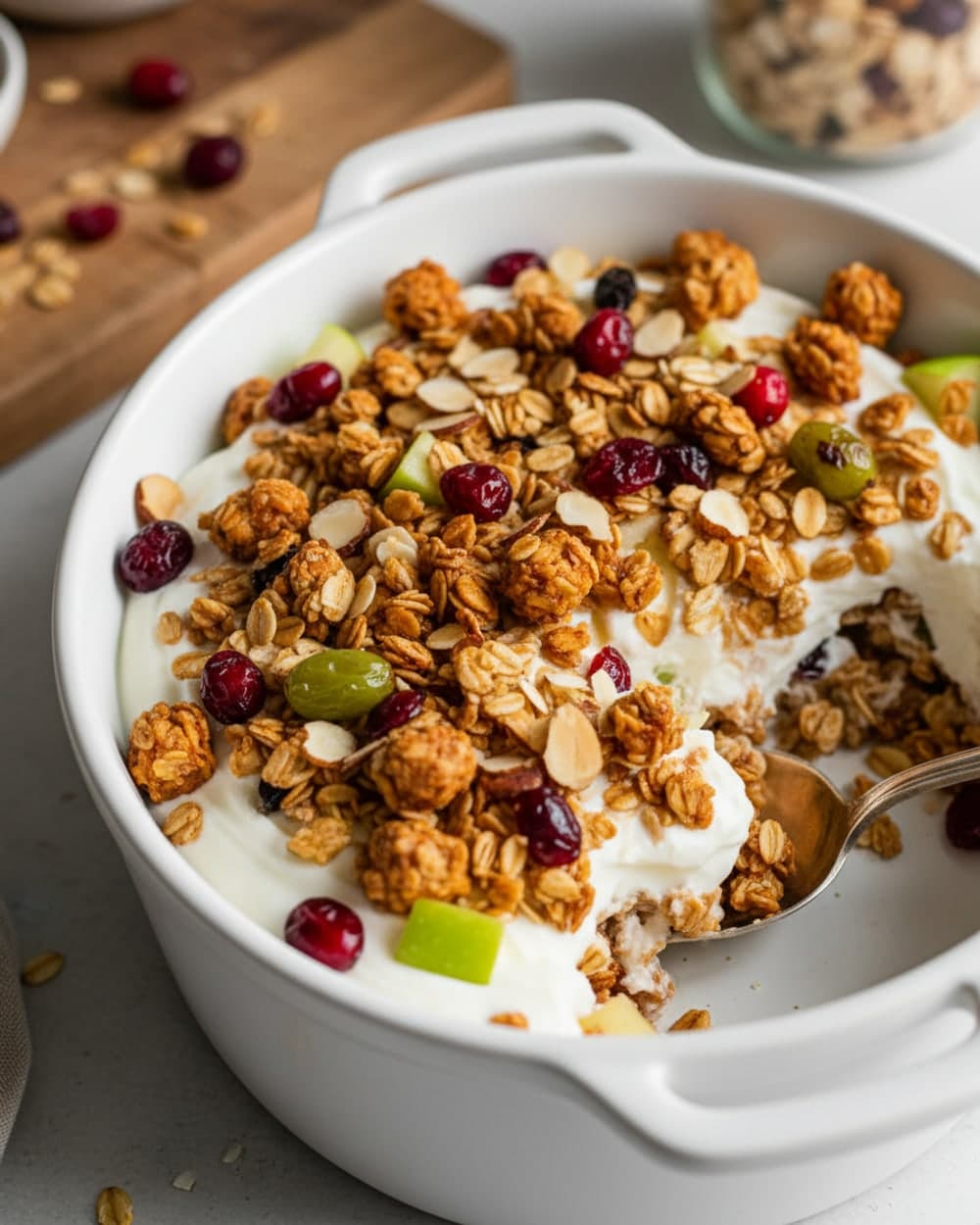 Overnight Fruit and Yogurt Parfaits