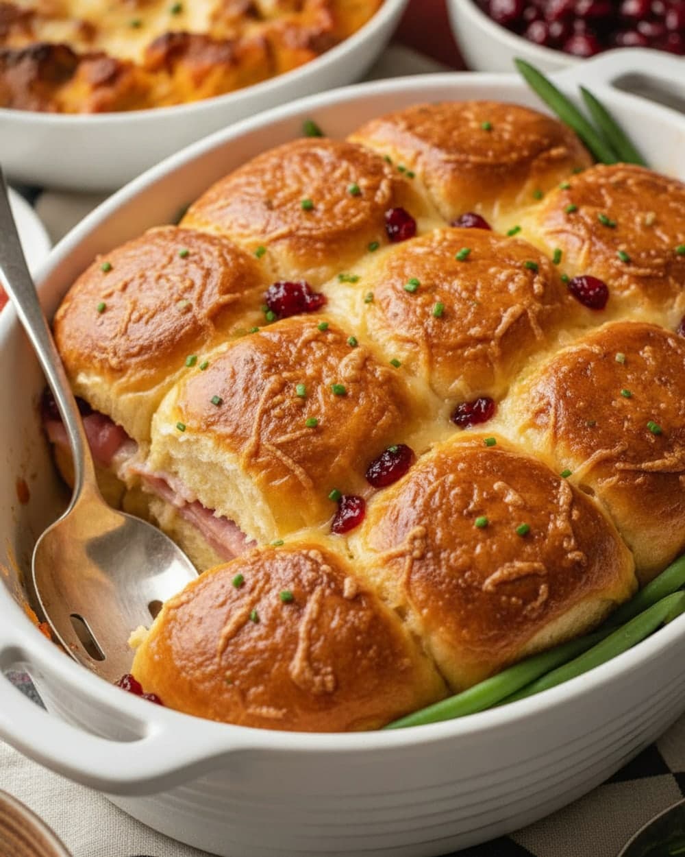 Baked Ham and Cheese Sliders