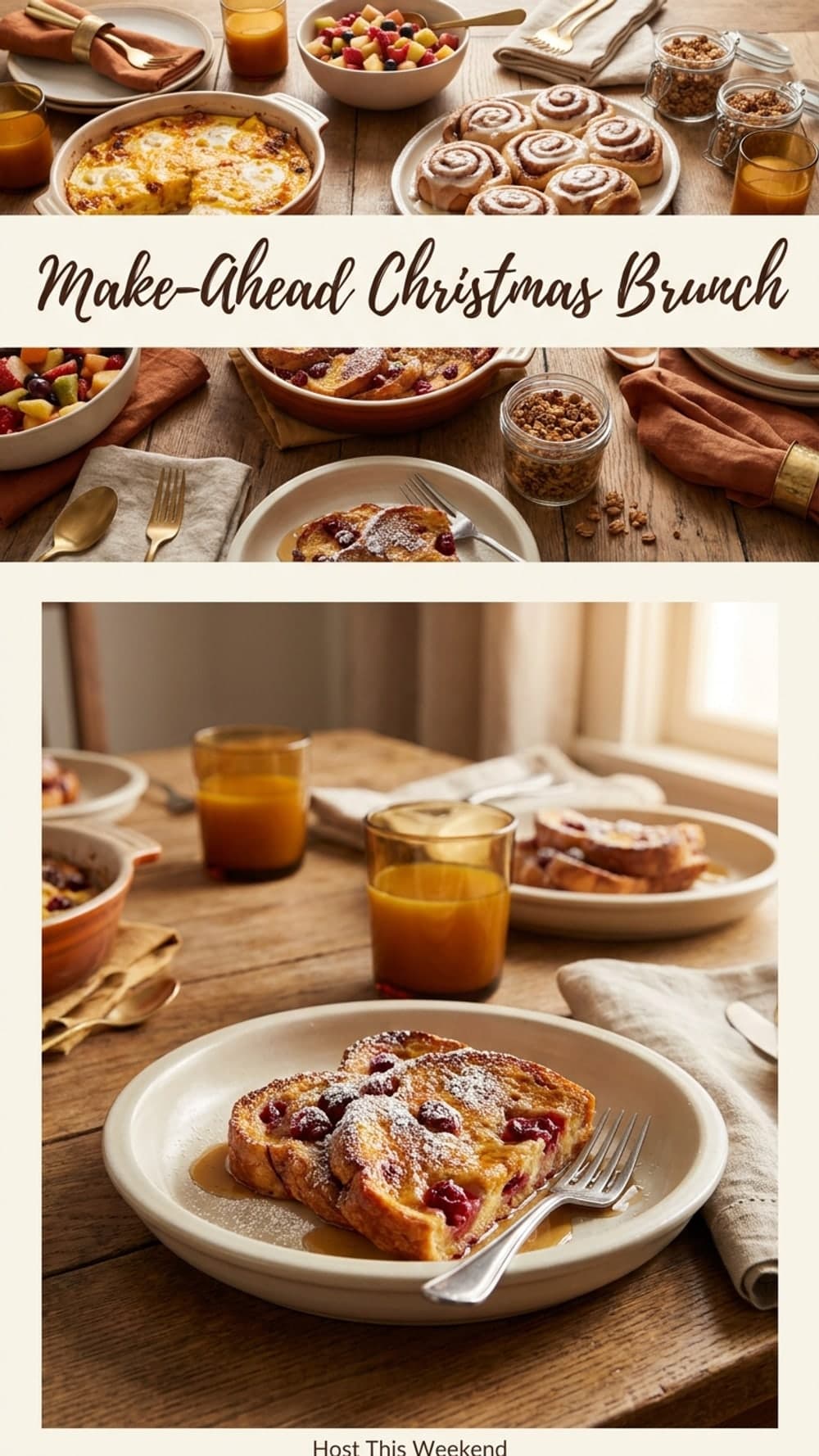 Make-Ahead Christmas Brunch