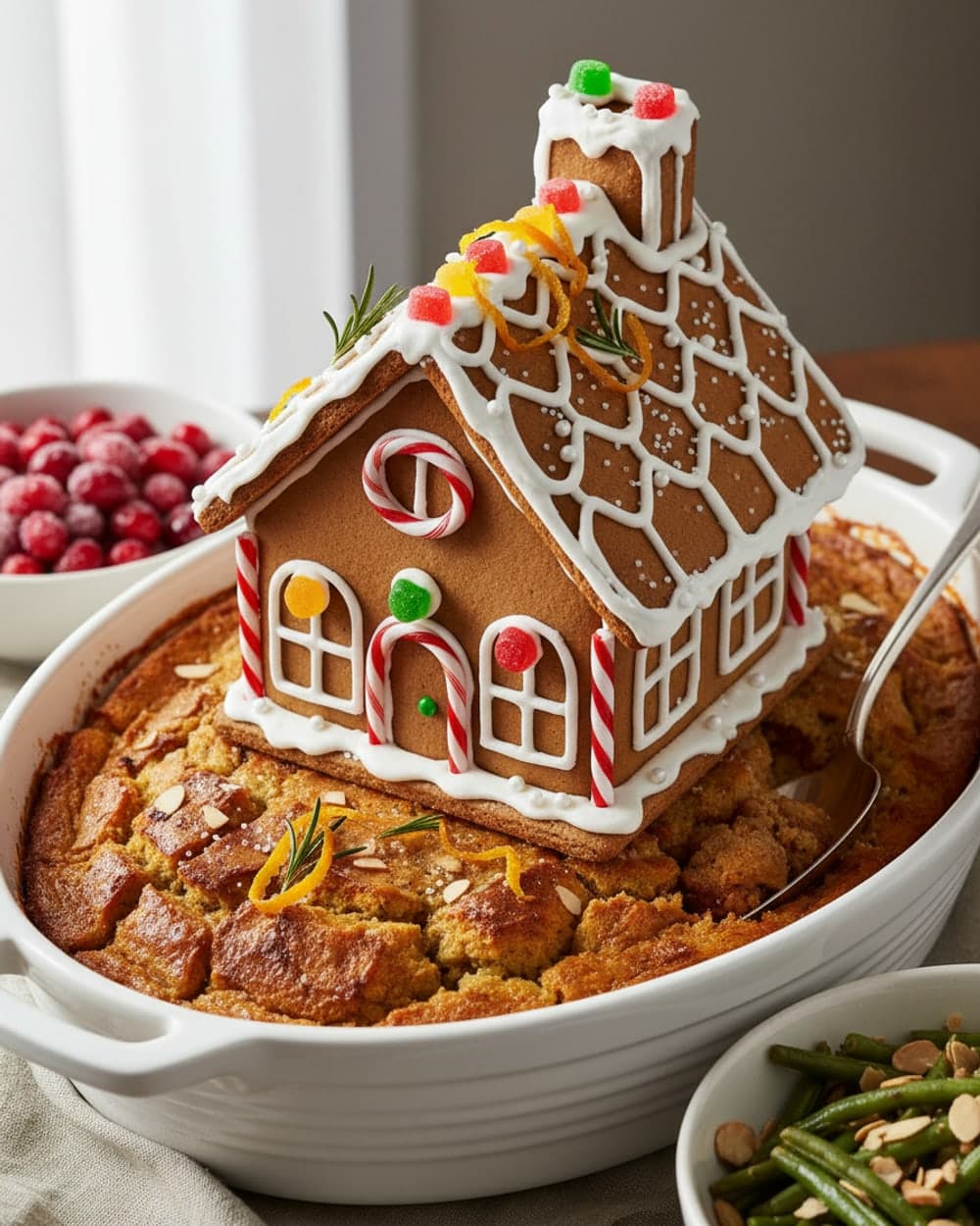 Gingerbread House Topper