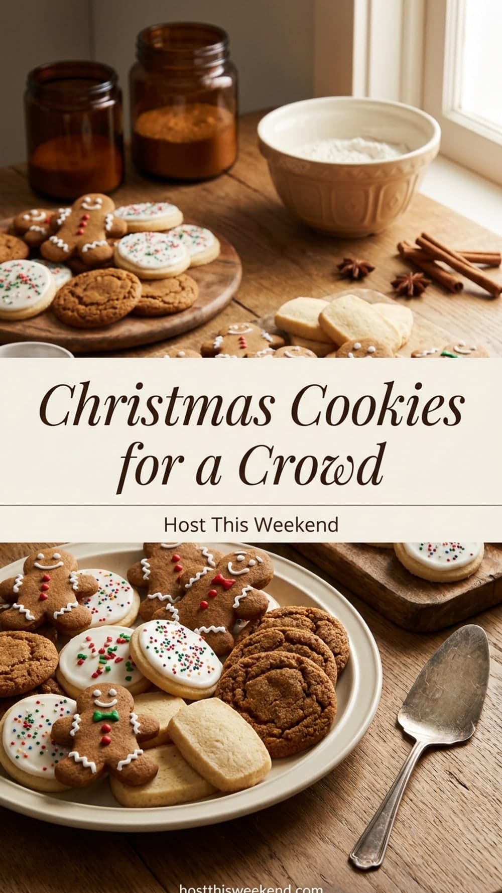 Christmas Cookies for a Crowd