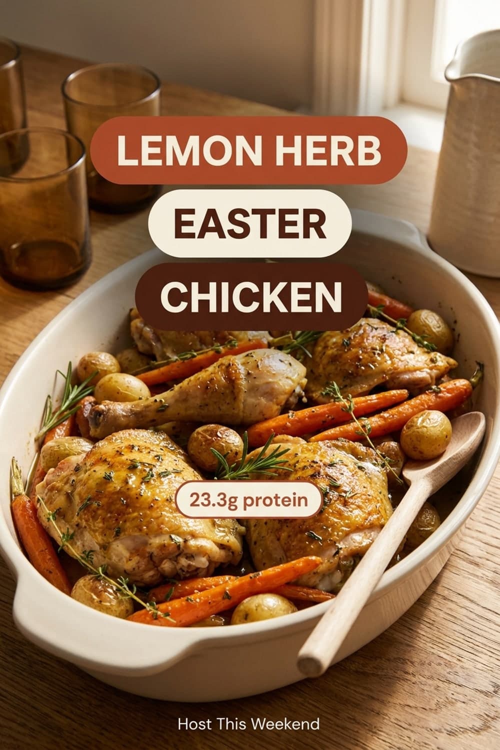 Lemon Herb Easter Chicken