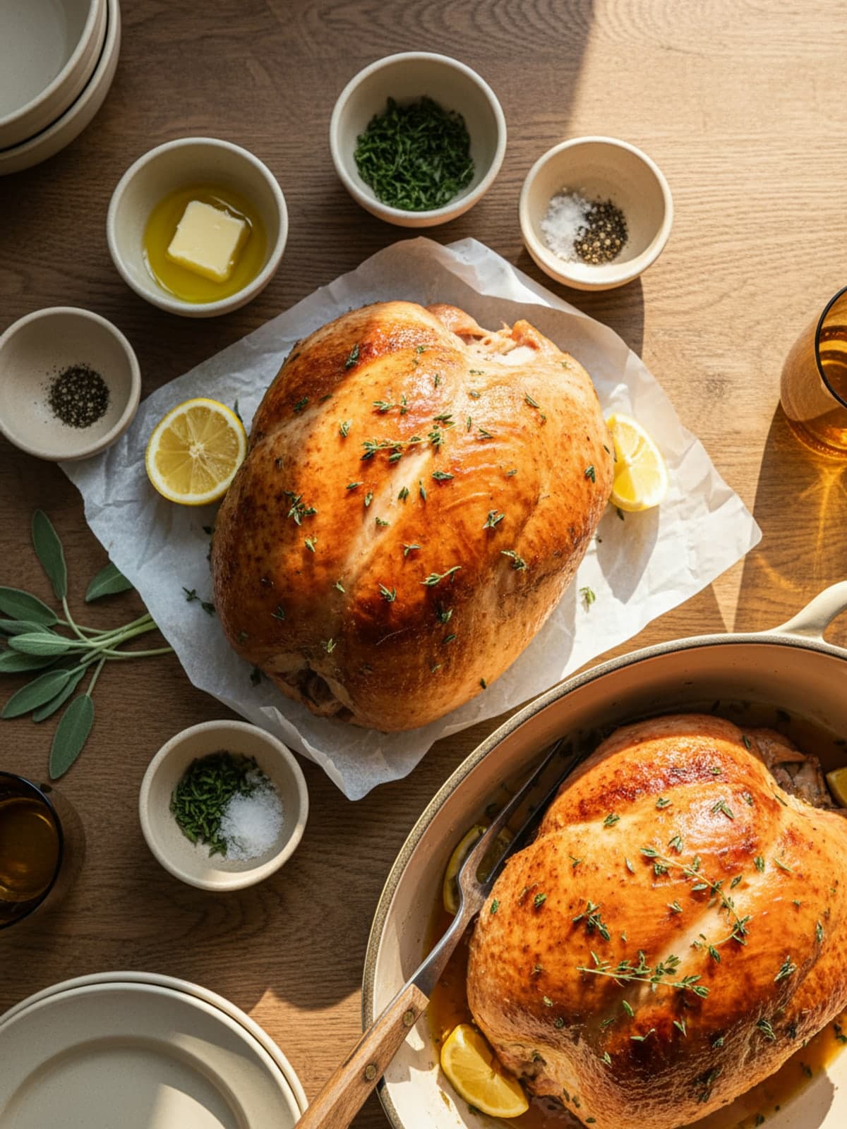 Ingredients for Herb Roast Gluten-Free Turkey Breast