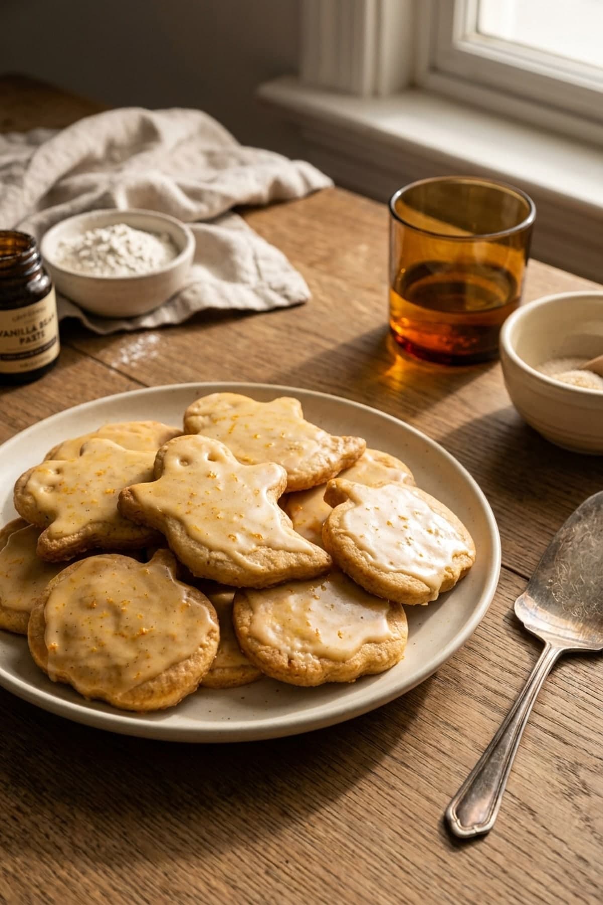 Halloween Cookies: Reliable Vanilla Orange Cutouts