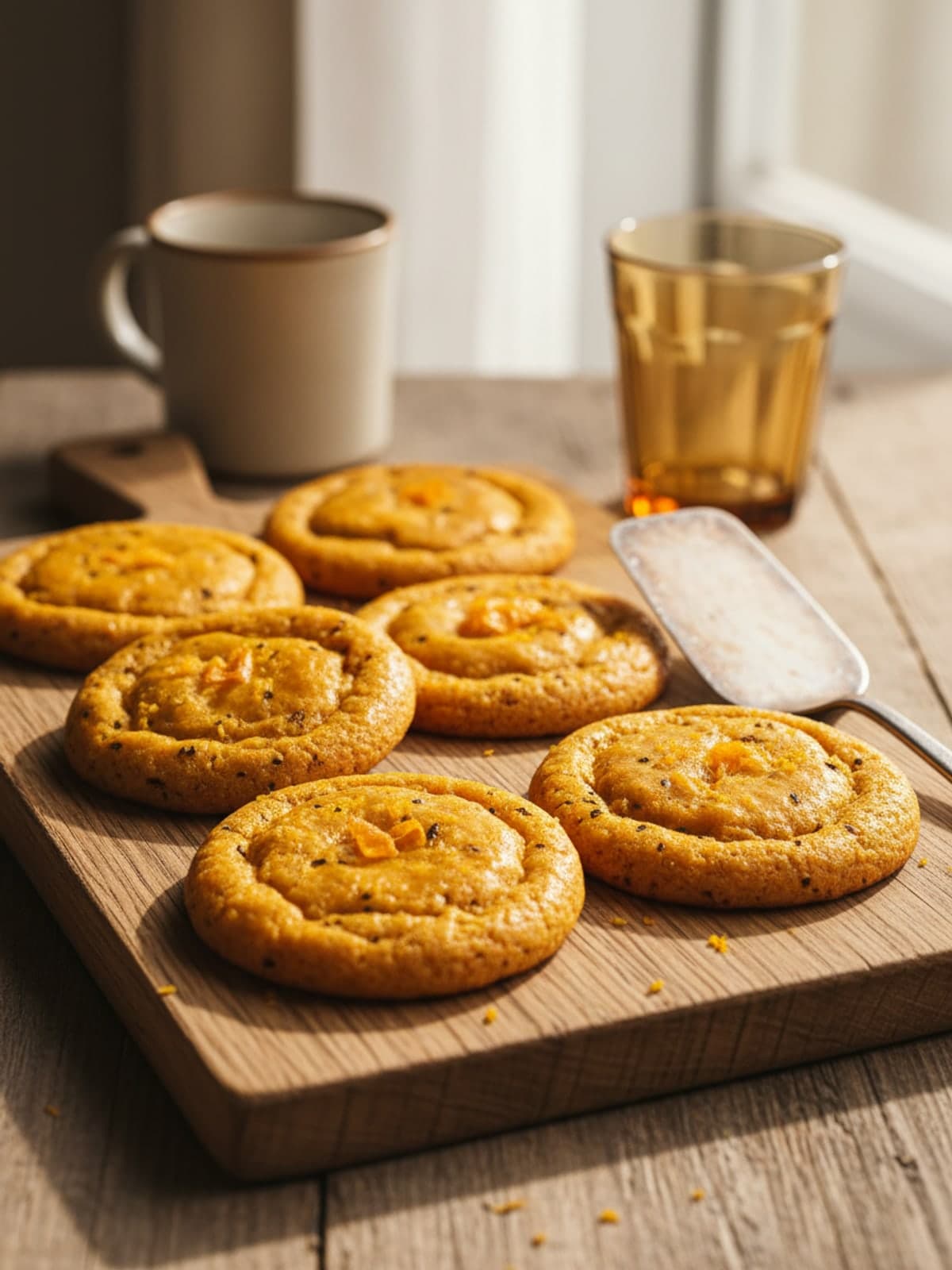 Reliable Vanilla Orange Halloween Cookies: Mix and divide