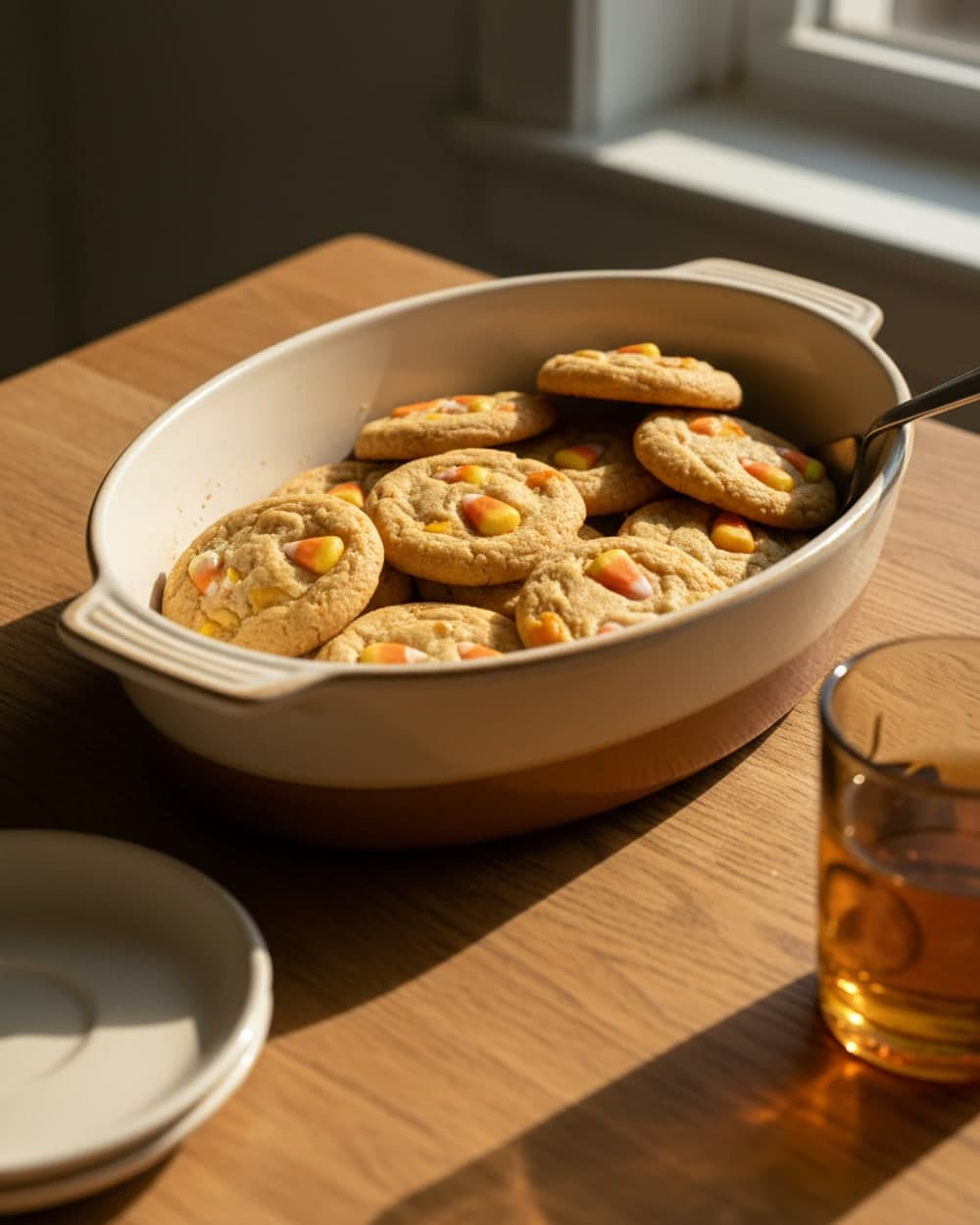 Candy Corn Cookie Trays