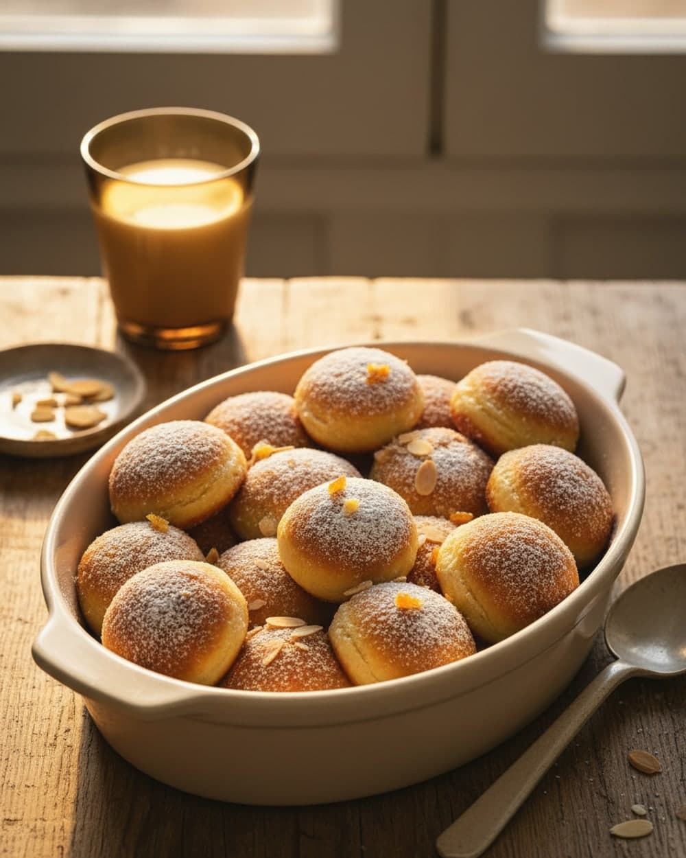 Ghost Doughnut Hole Platter