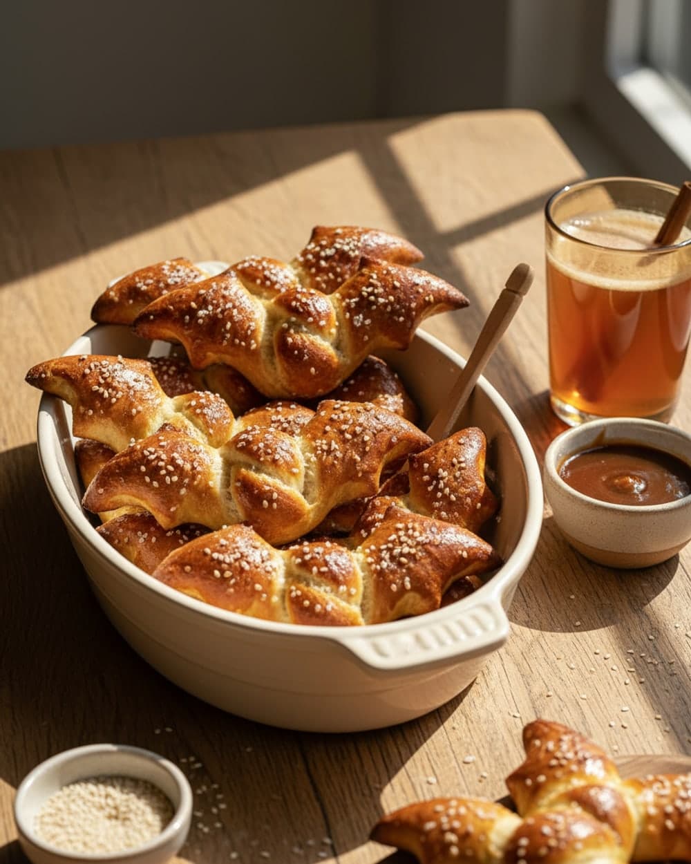 Bat Wing Pretzel Rods
