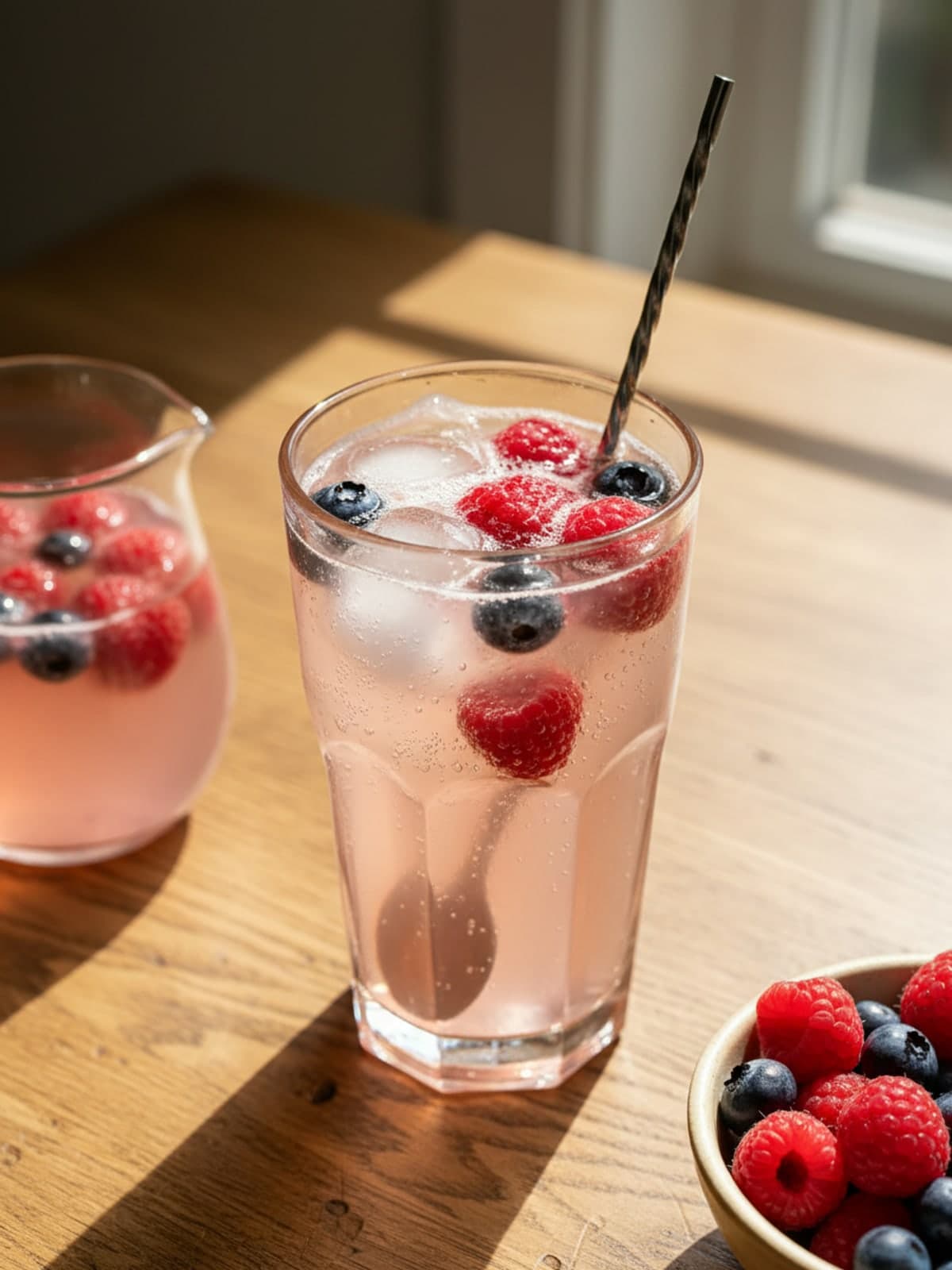 Berry Lemonade Sparkler: Chill everything