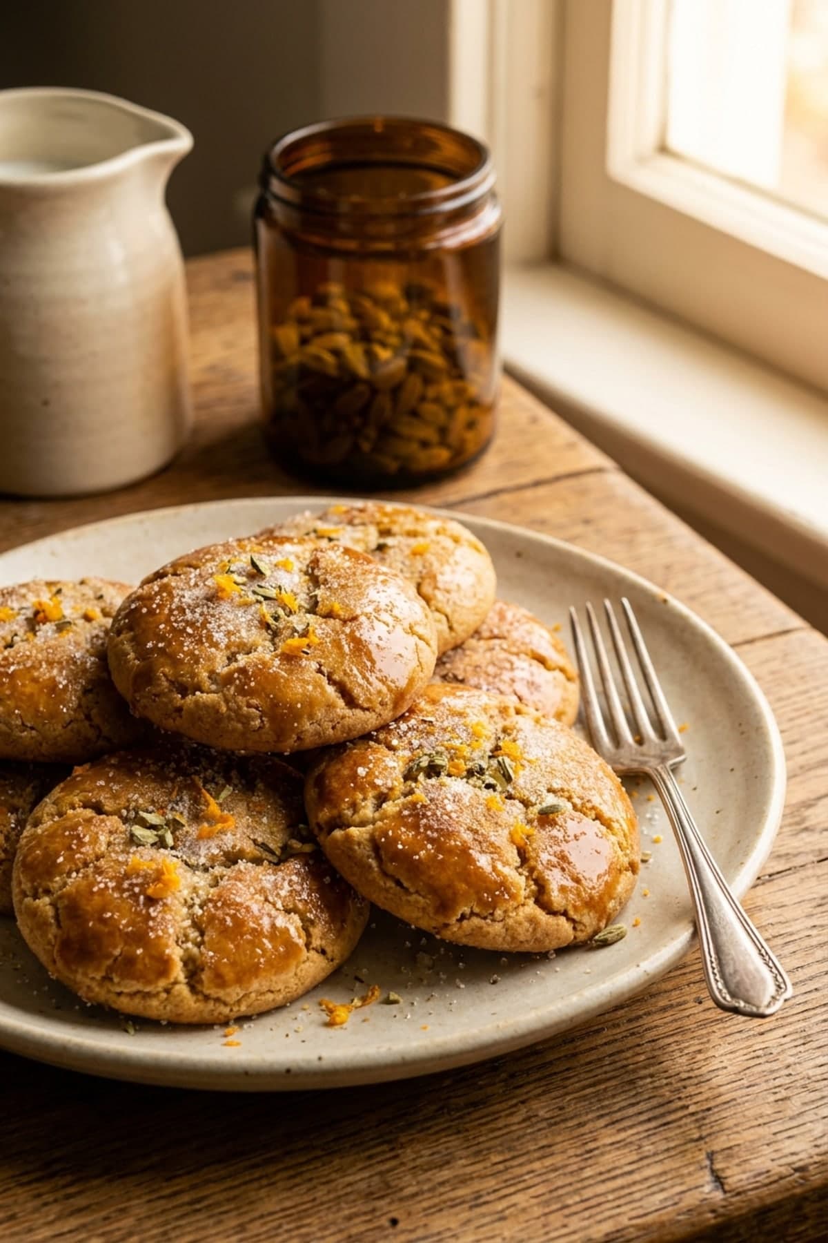 Christmas Sugar Cookies: Orange Cardamom Cutouts