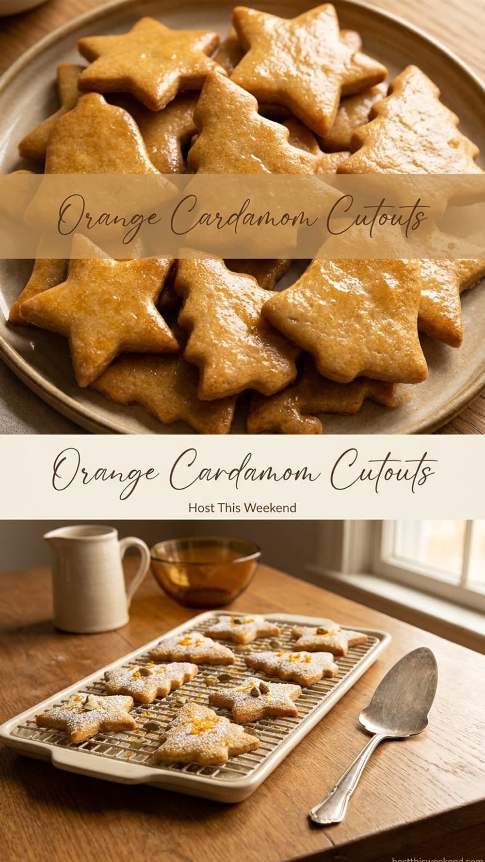 Orange Cardamom Cutouts
