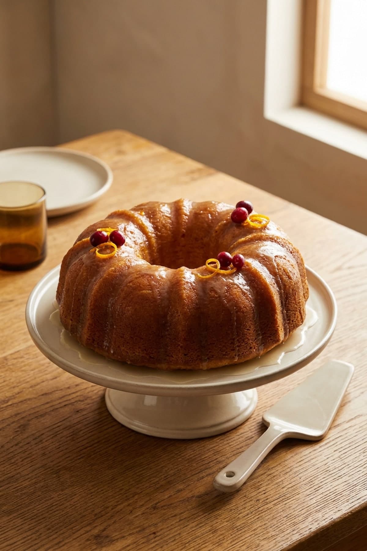 Christmas Cake Recipes: Cranberry Orange Bundt Cake