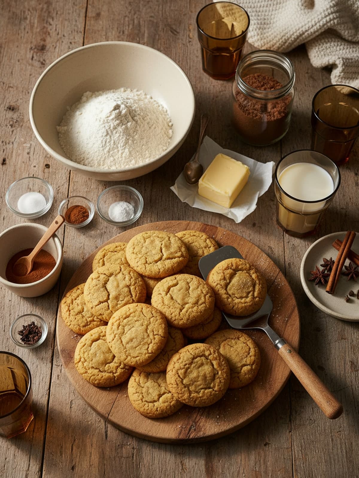 Ingredients for German Christmas Cookies