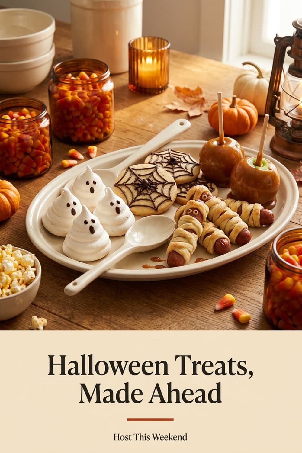 Halloween Treats, Made Ahead