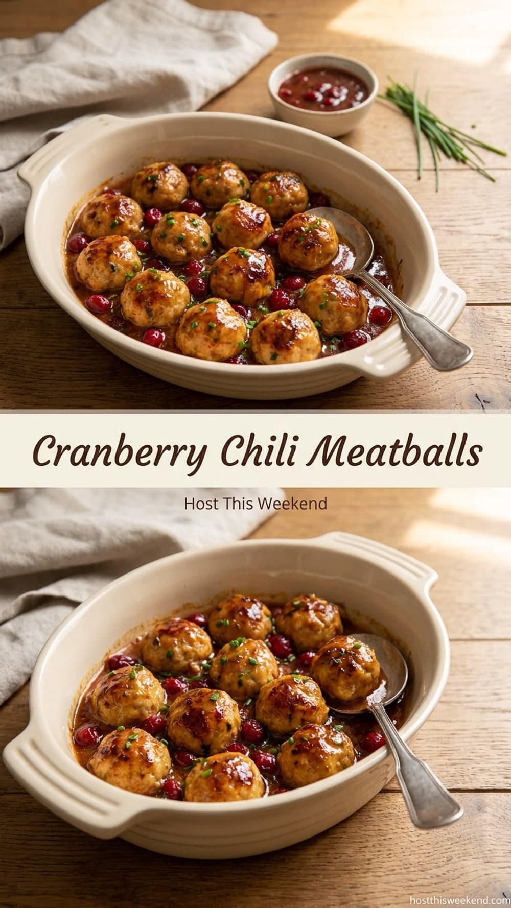 Cranberry Chili Meatballs