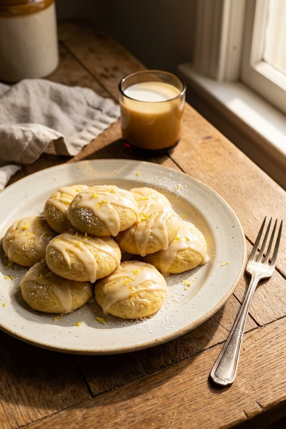 Italian Christmas Cookies: Lemon Ricotta Cookies