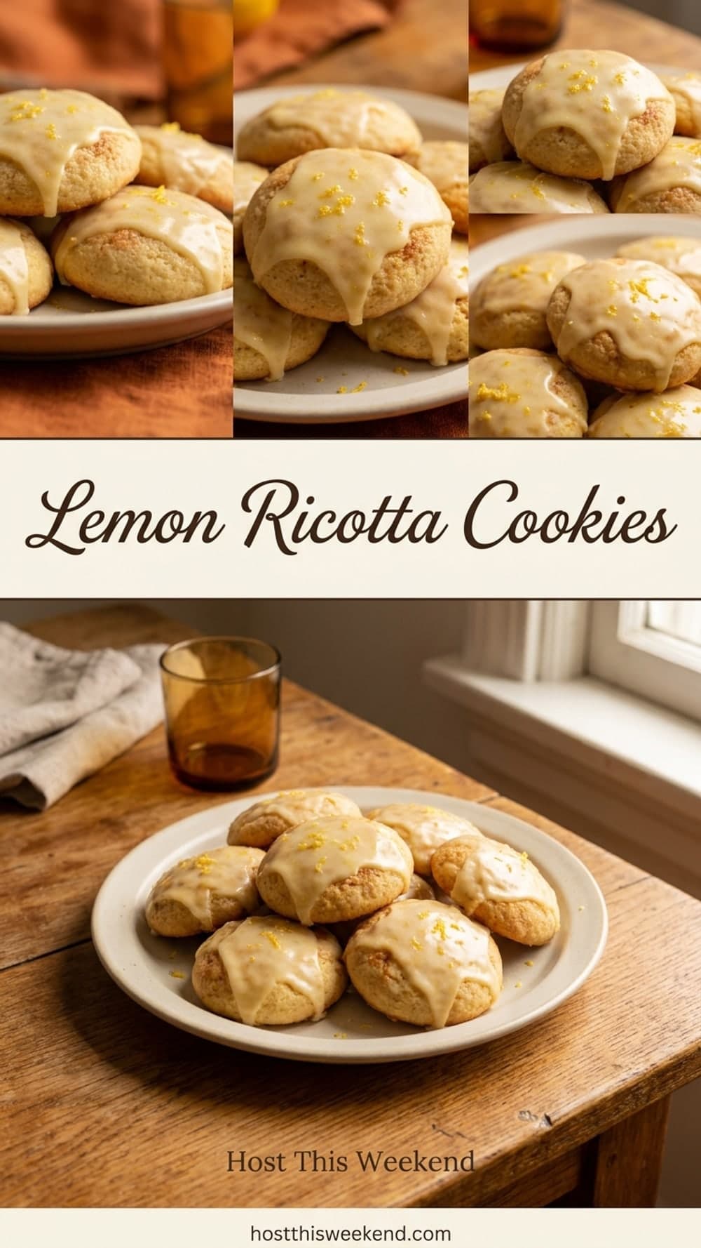 Lemon Ricotta Cookies