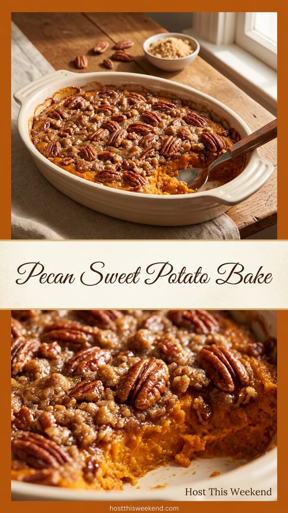 Pecan Sweet Potato Bake