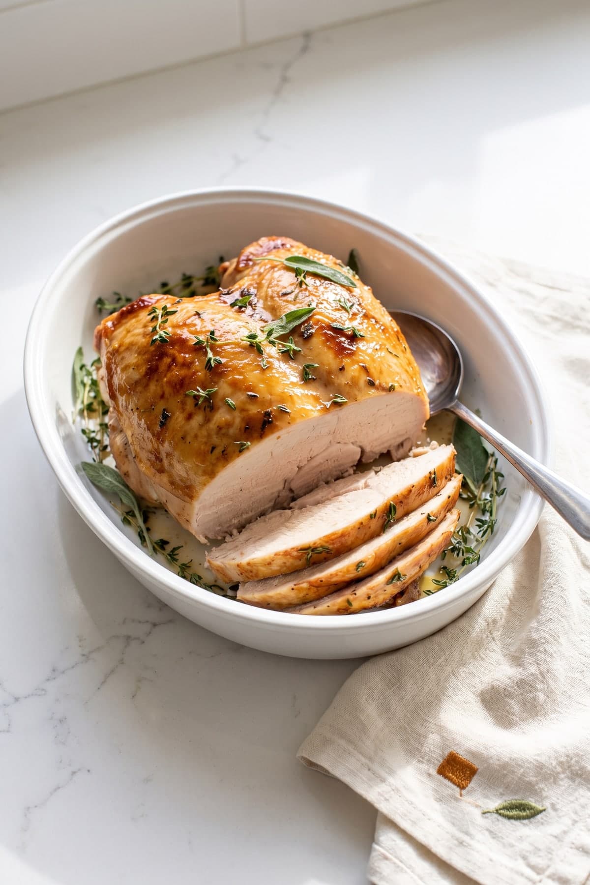 Thanksgiving Turkey Recipes: Maple Herb Turkey Breast